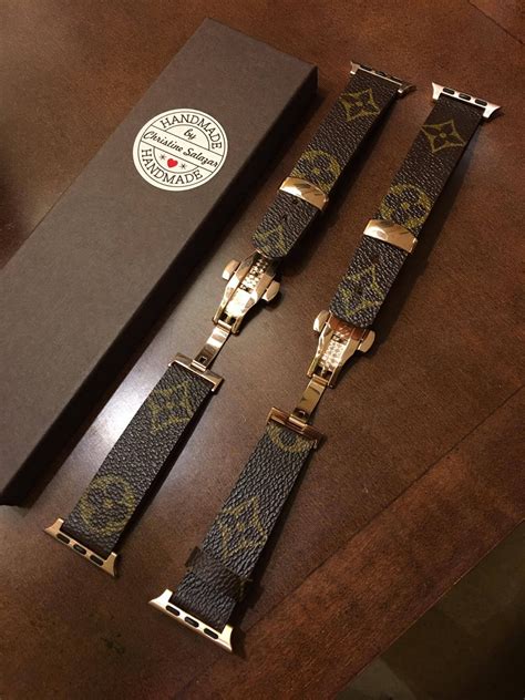 louis vuitton apple watch band 41mm|etsy louis vuitton watch bands.